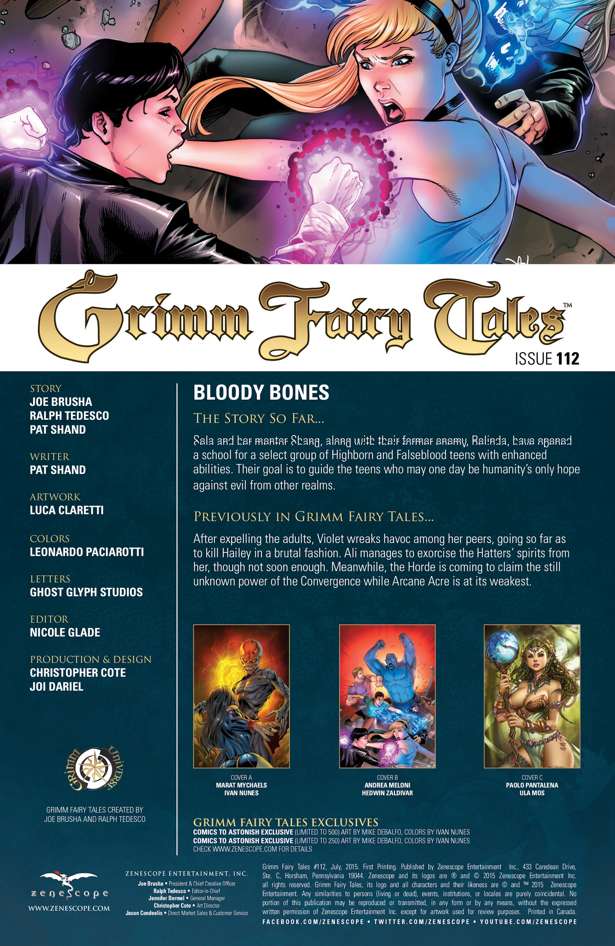 Read online Grimm Fairy Tales (2005) comic -  Issue #112 - 2