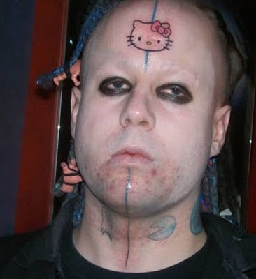 Most Unusual and Weird Face Tattoos