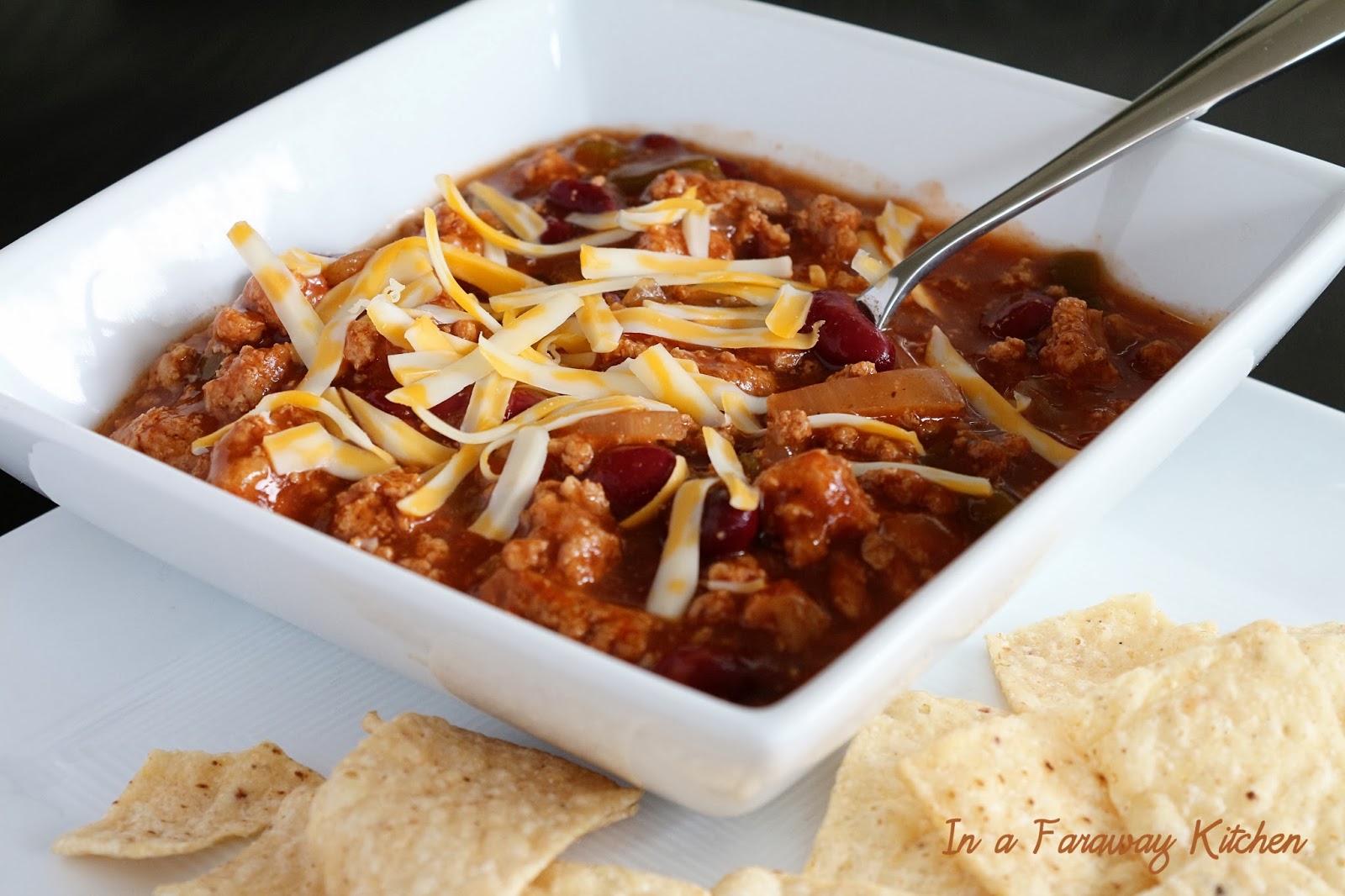 In a Far Away Kitchen Homemade Chili