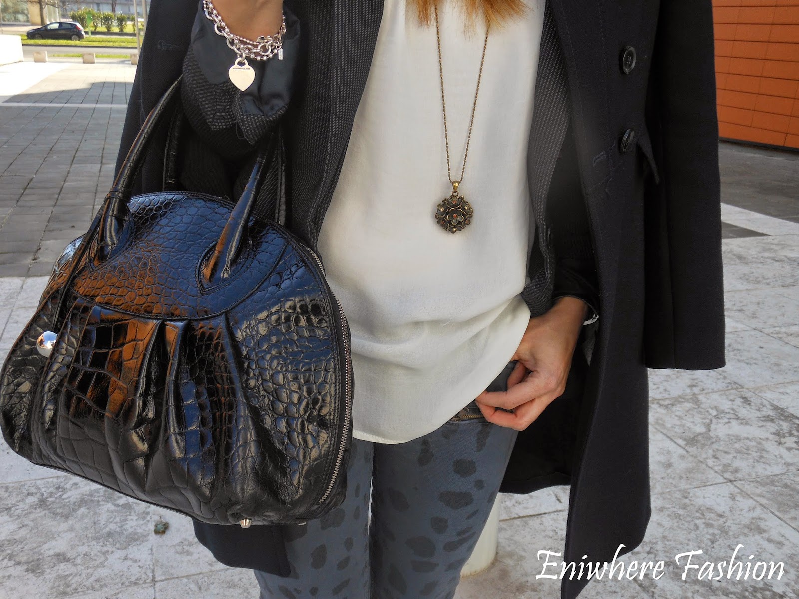 Eniwhere Fashion - jeans maculato - Brescia 2