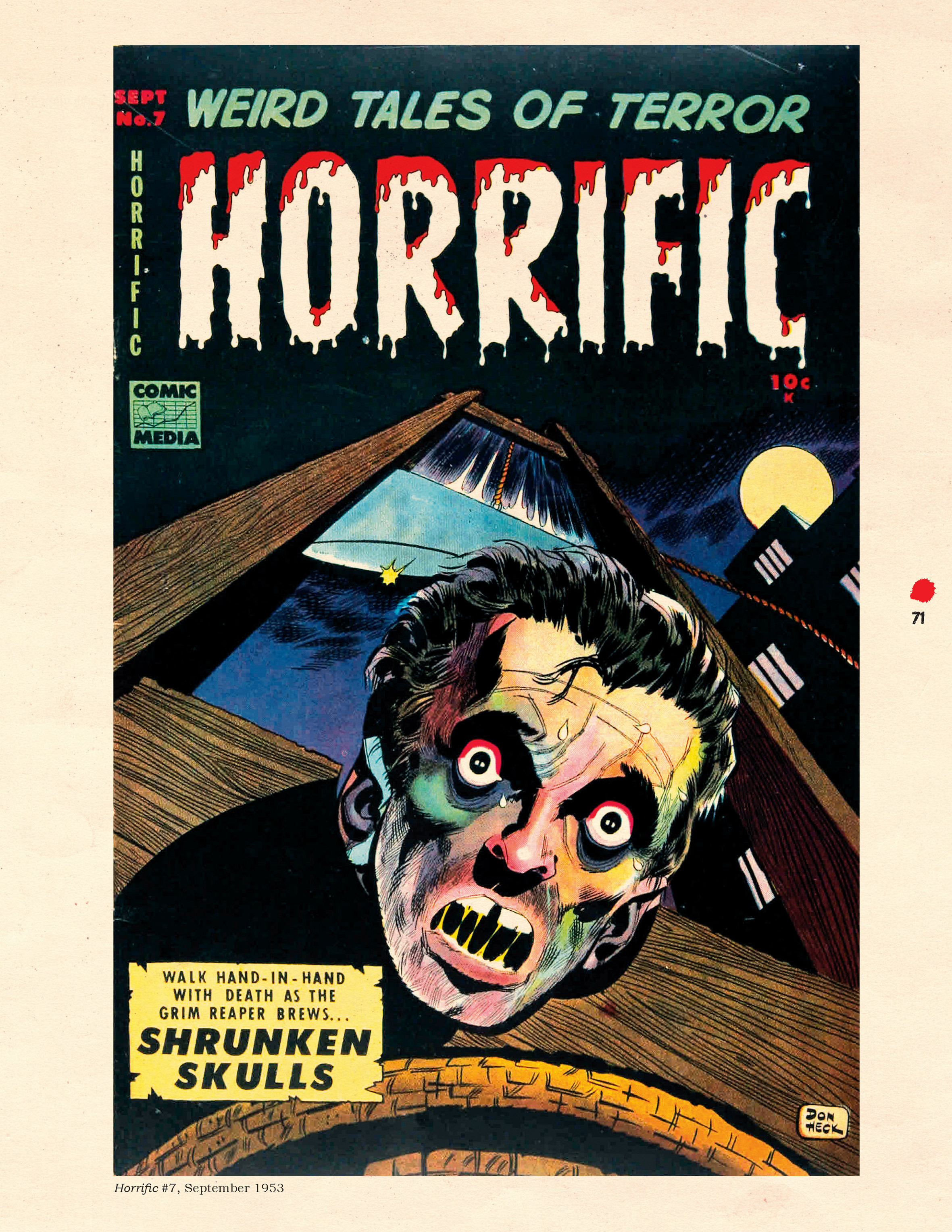 Read online Chilling Archives of Horror Comics comic -  Issue # TPB 13 - 71