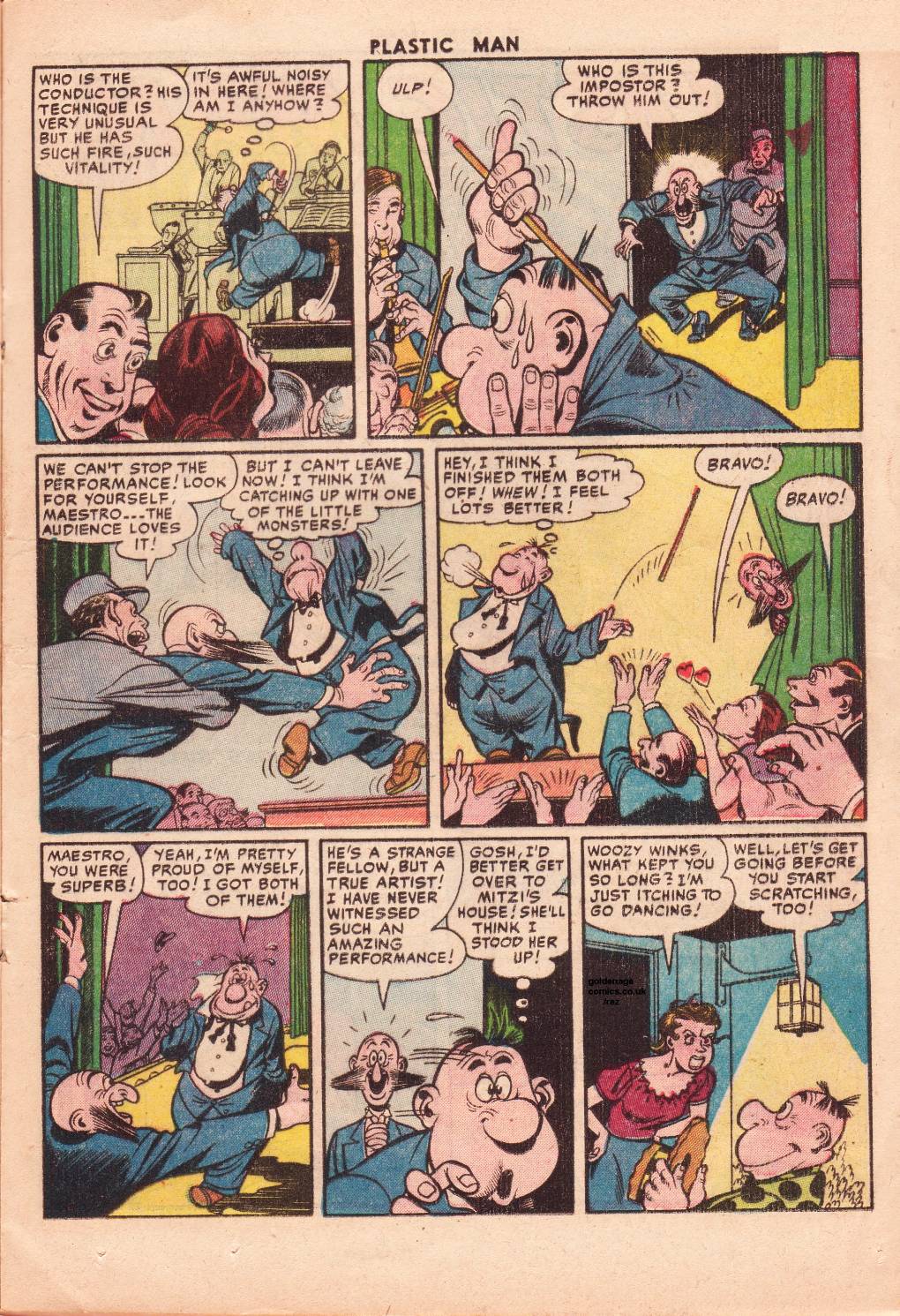 Read online Plastic Man (1943) comic -  Issue #47 - 18