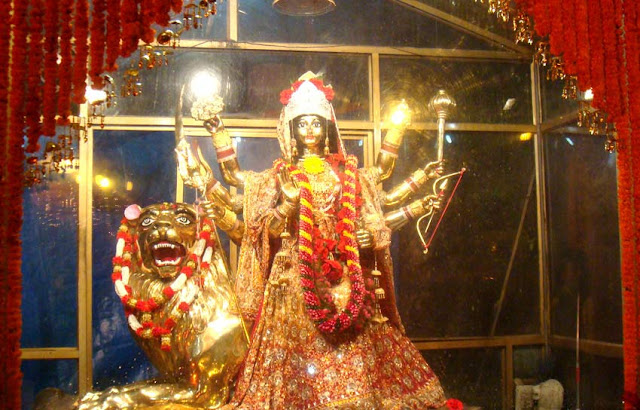 BEAUTIFUL STATUE OF VAISHNO DEVI IN JAMMU & KASHMIR