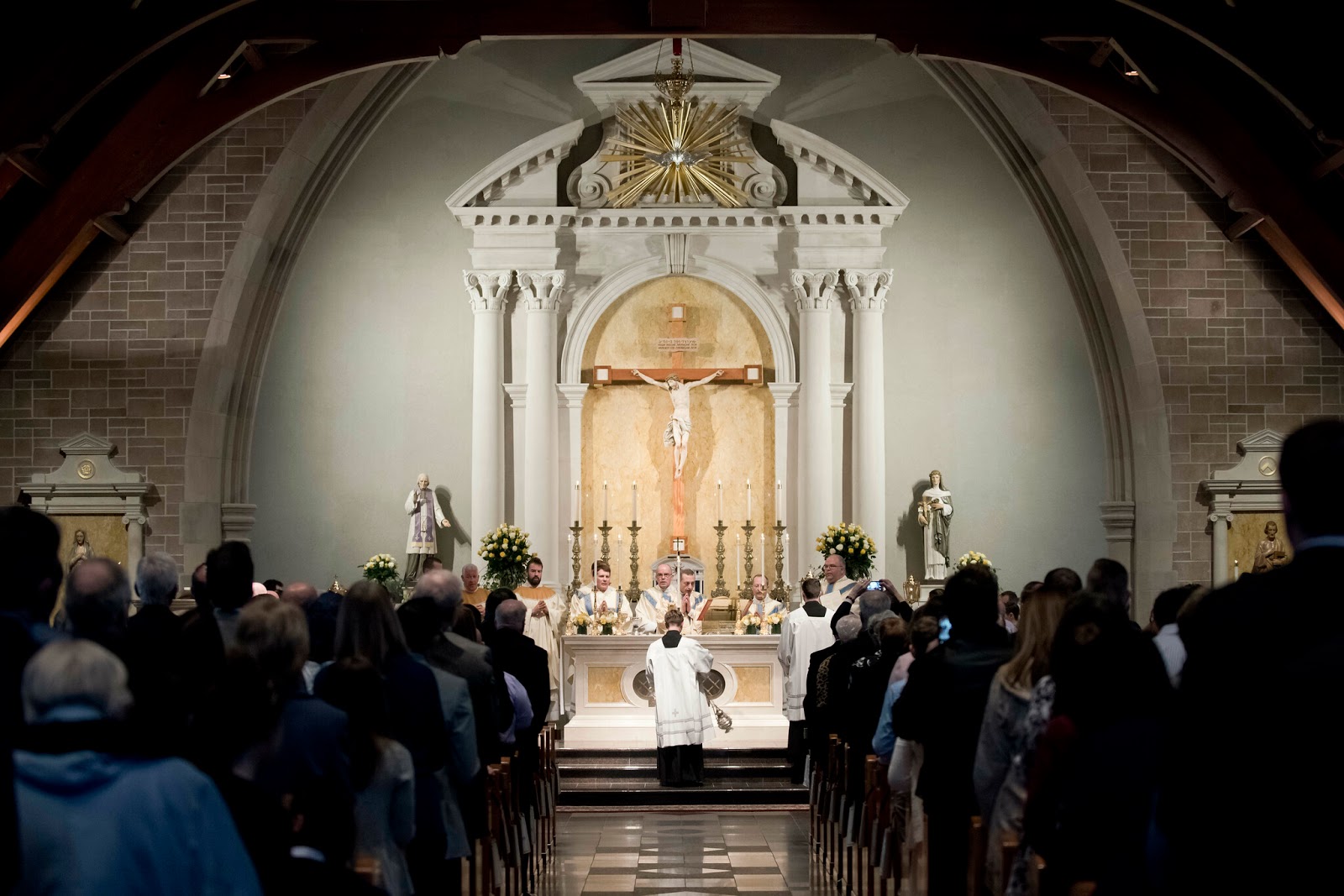New Liturgical Movement The Restoration and Dedication of St Catherine Parish in Trumbull, CT