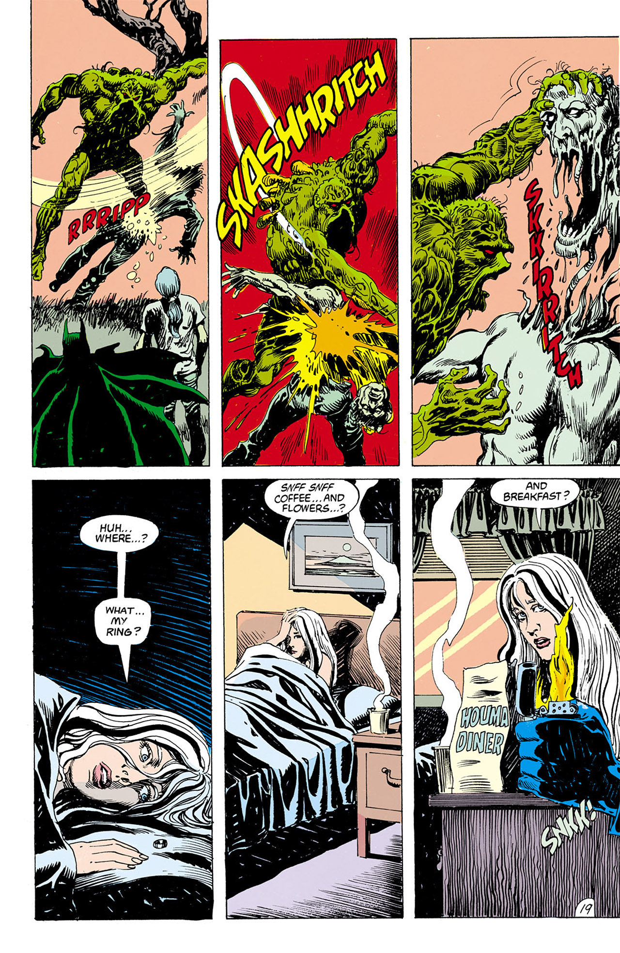 Read online Swamp Thing (1982) comic -  Issue #77 - 17