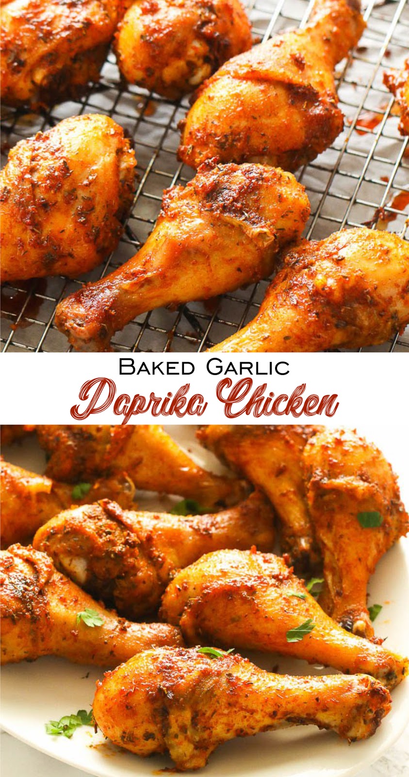 Baked Garlic Paprika Chicken Recipe Spesial Food