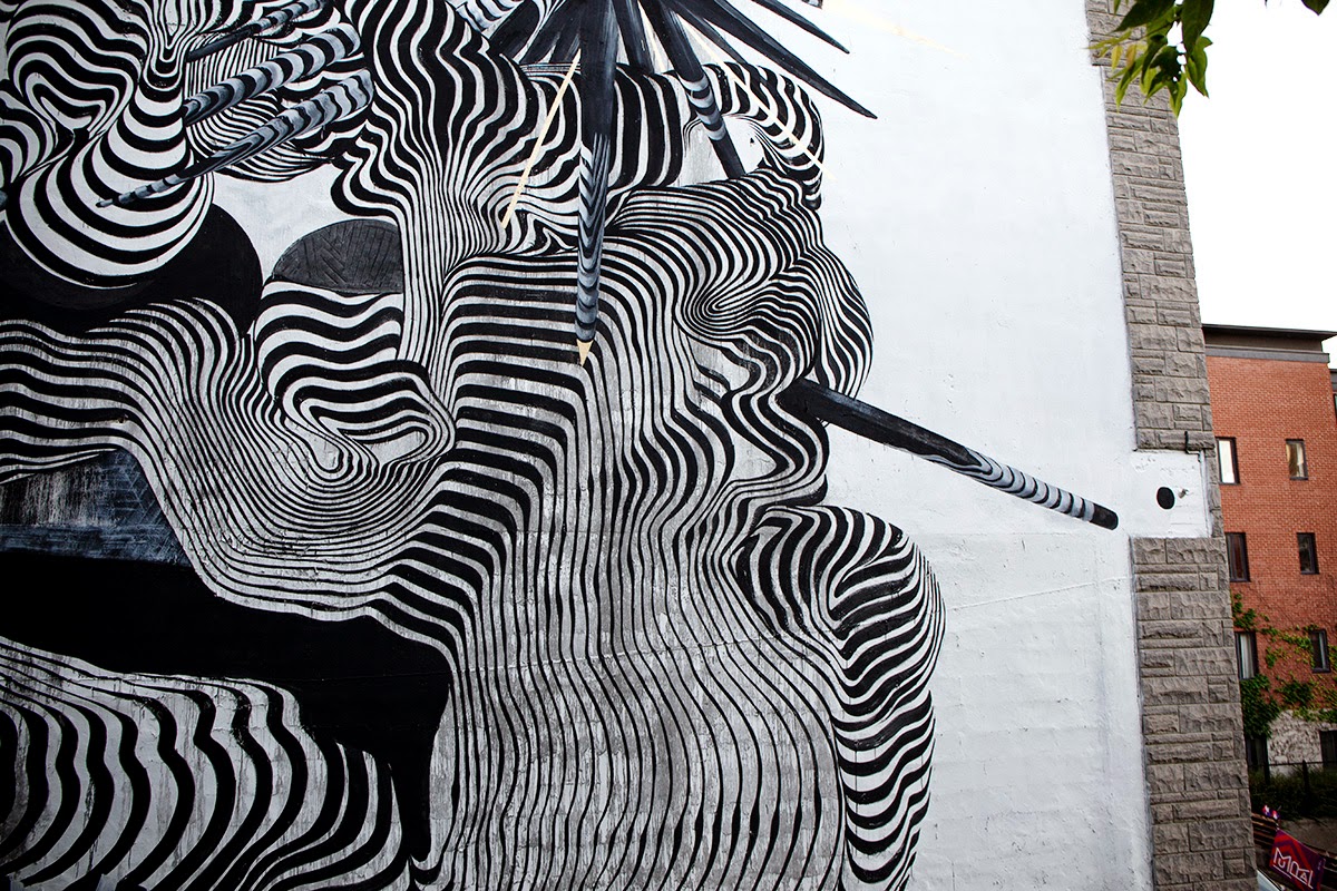 2501 New Mural Montreal, Canada StreetArtNews