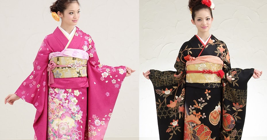 Hanami: Types of Kimono - Furisode