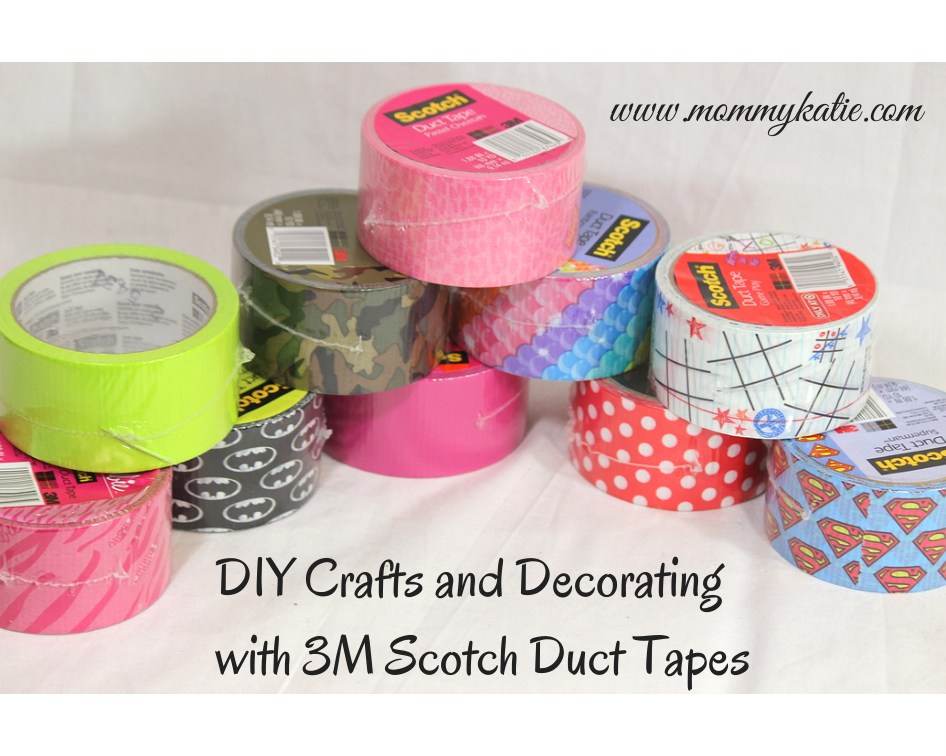 Finding Springtime Crafts with 3M Scotch Colors and Patterns Duct Tape