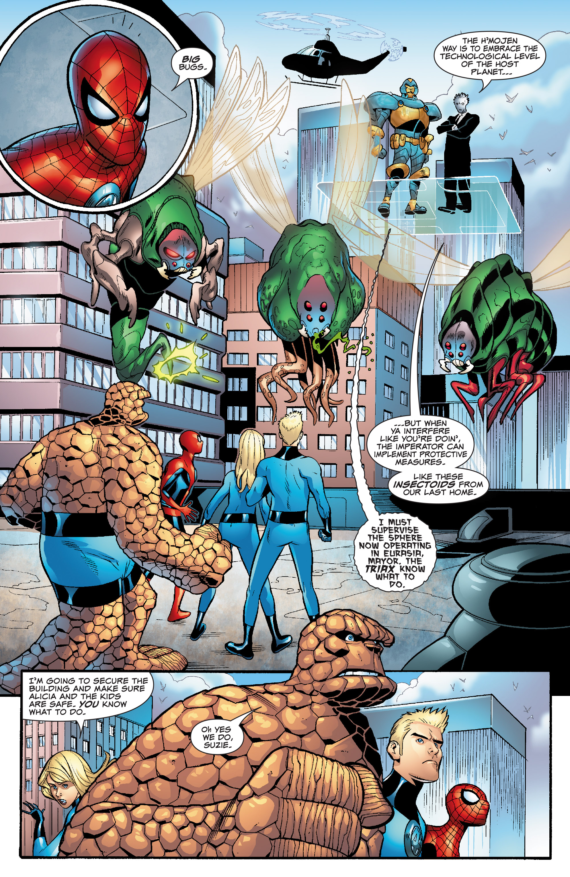 Read online Spider-Man and the Fantastic Four comic -  Issue #3 - 4