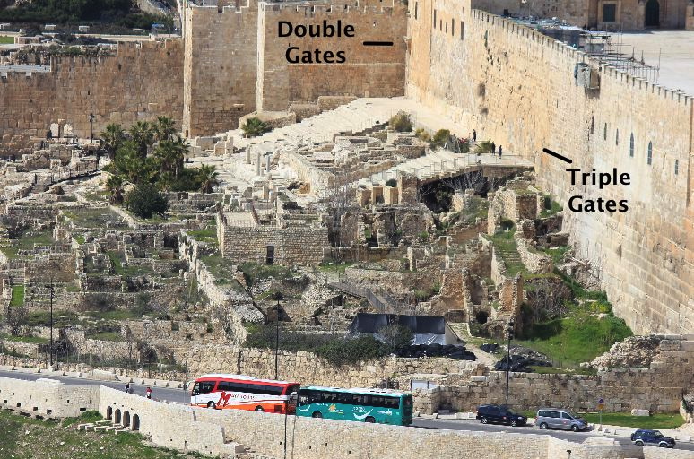 Jerusalem Hulda Gates