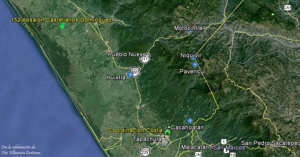 Centros de EMSaD 152 Absalón Castellanos Domínguez