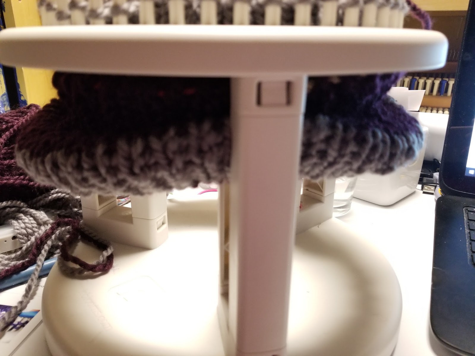 String Theory Fiber Works Introducing the Rotating Double Knit Loom by