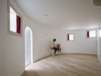Hiroshima Single House Design with Light Creatively Build Among Apartments and Townhouses