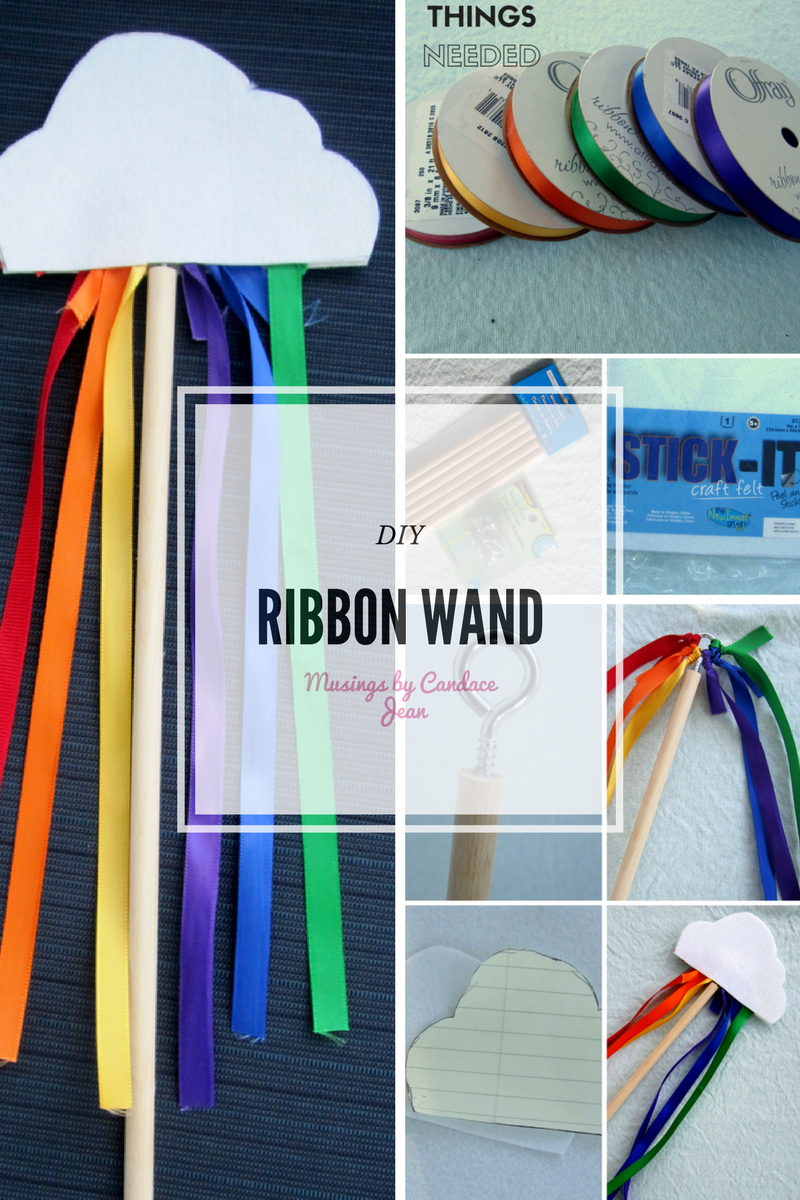 Musings by Candace Jean DIY Rainbow Wands
