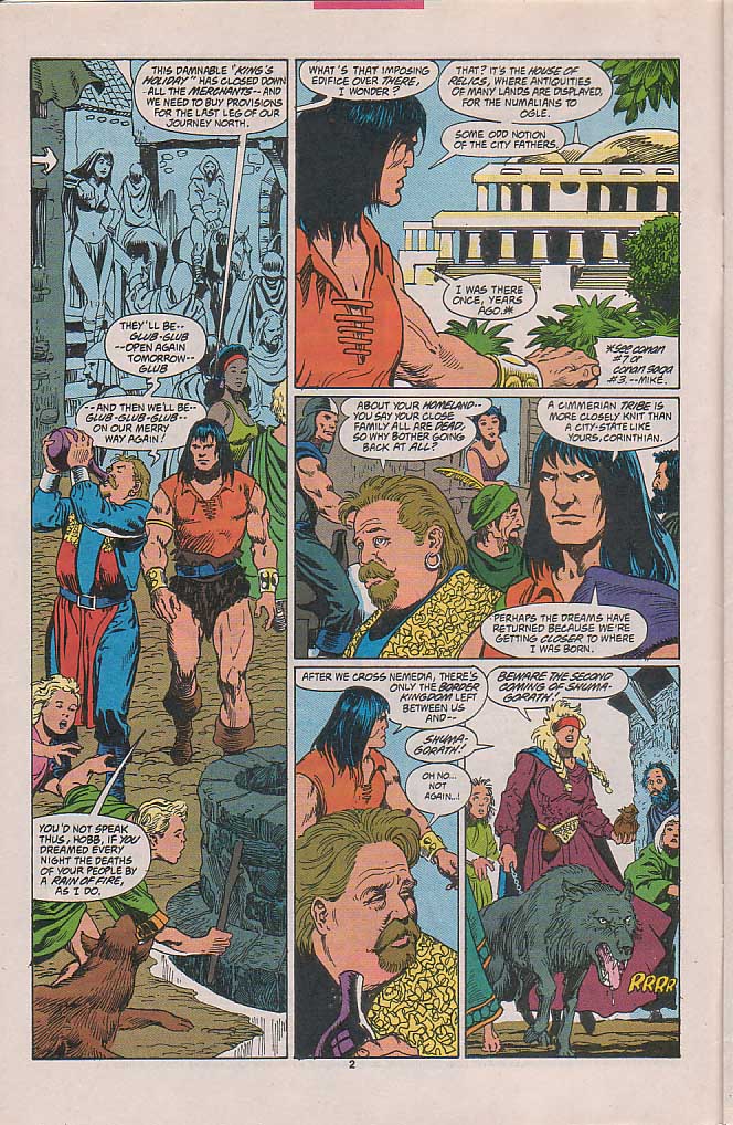 Read online Conan the Barbarian (1970) comic -  Issue #257 - 3