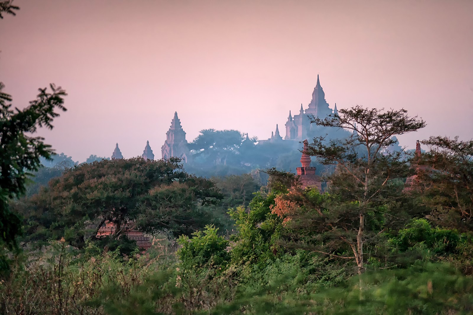 Pagody w Bagan pagody,bagan,birma