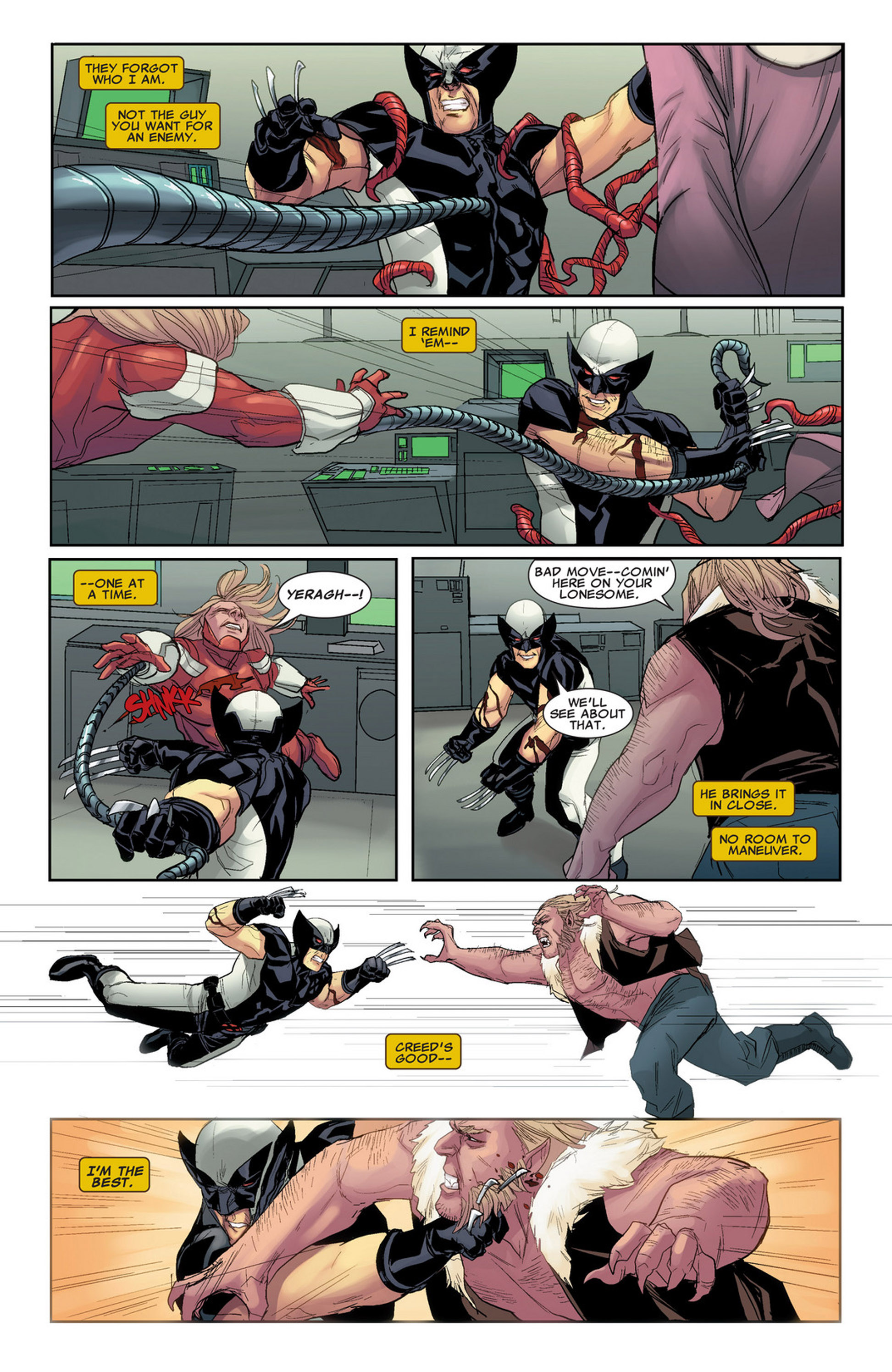 Read online Uncanny X-Force (2010) comic -  Issue #32 - 21