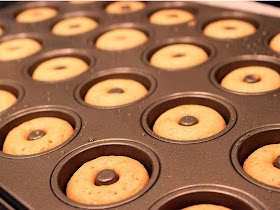 Perlenhuhn: Rezept: Mini-Donuts vom Blech