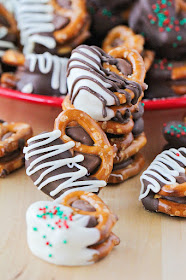 These Rolo pretzel sandwiches are so easy to make and so delicious too! Perfect for holiday snacking or gifting!