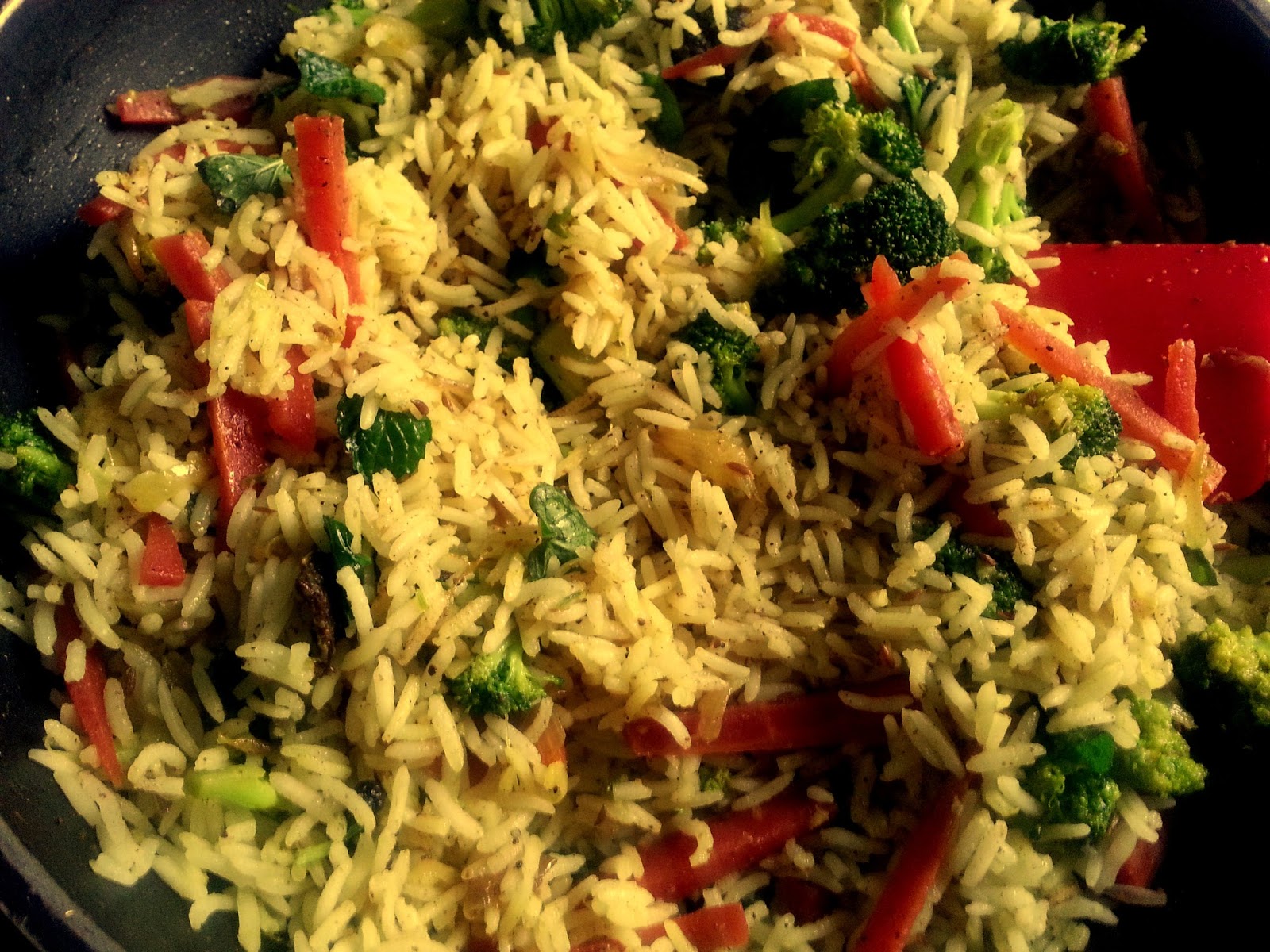 Annapurna Vegetarian Broccoli Rice Recipe