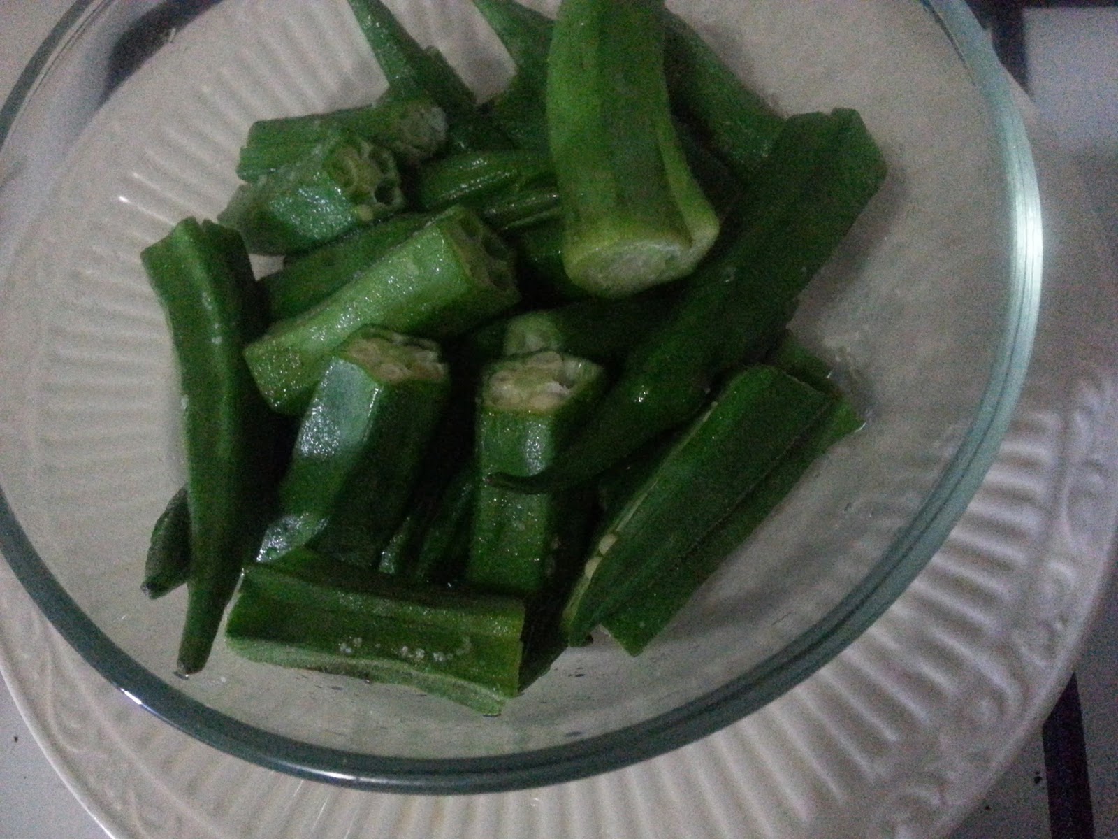 Annapurna Microwave Bharwa Bhindi / Stuffed Okra Recipe