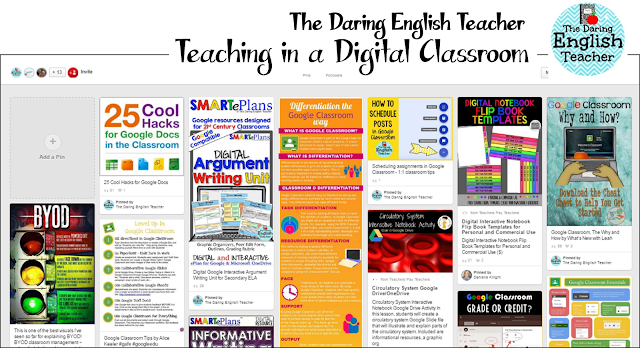 Are you looking for awesome technology Pinterest boards for teachers to follow? Then you'll love this post! There are 13 great boards to help with technology in the classroom. You'll get ideas for iPads, tablets, Google classroom, organization of technology, classroom management revolving around technology, and everything else related to technology! Check it out today!!