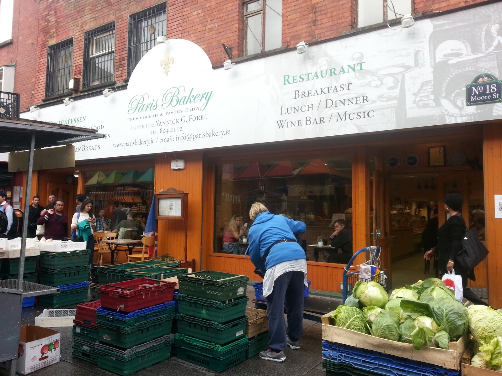 Dublinia Paris Bakery and Restaurant, Moore Street, Dublin