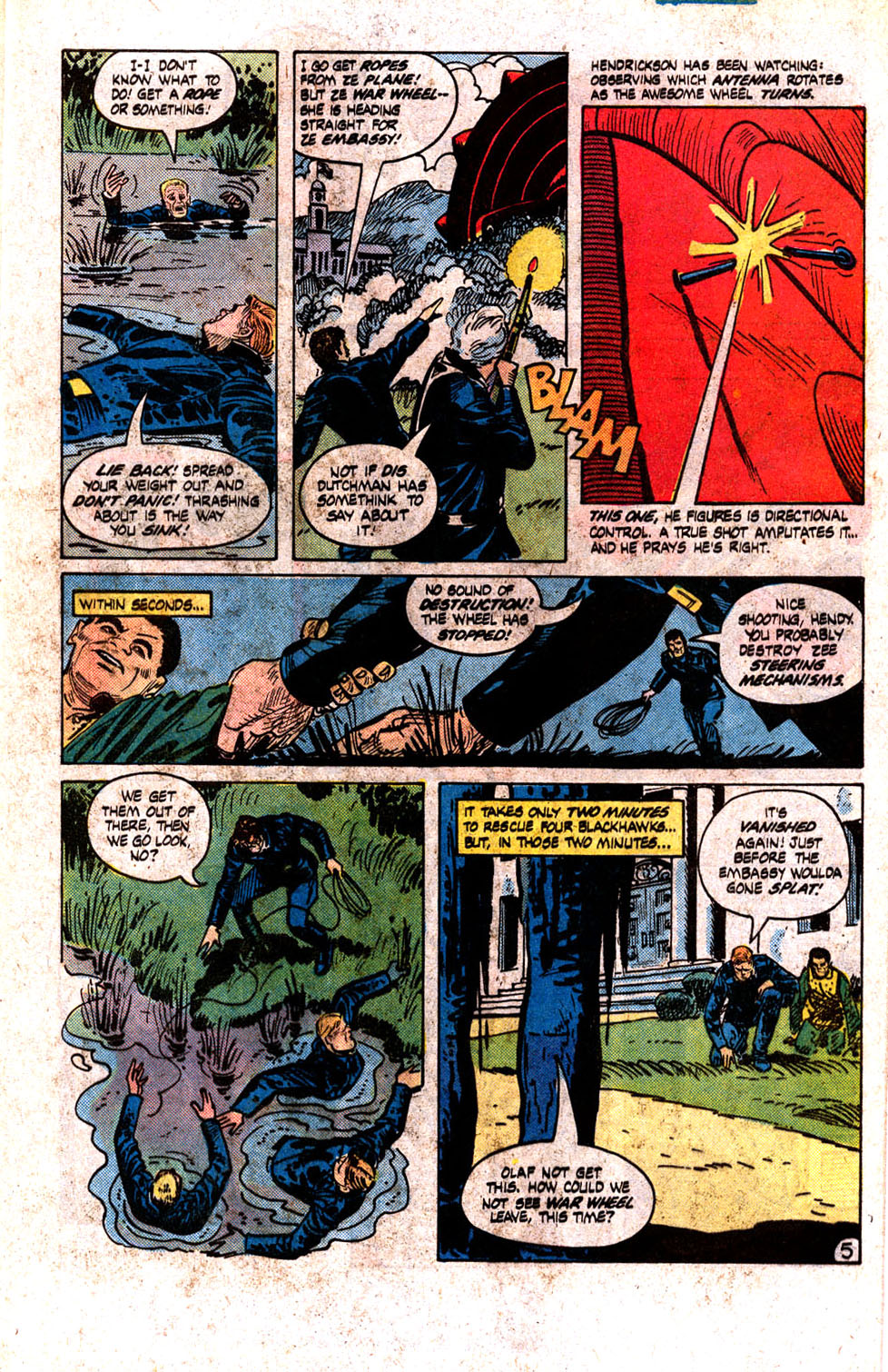 Blackhawk (1957) Issue #263 #154 - English 7