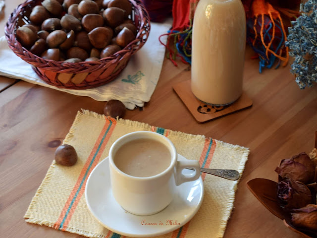 Leche de castañas