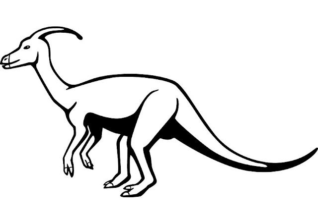 Aneka Mewarnai Gambar Dinosaurus