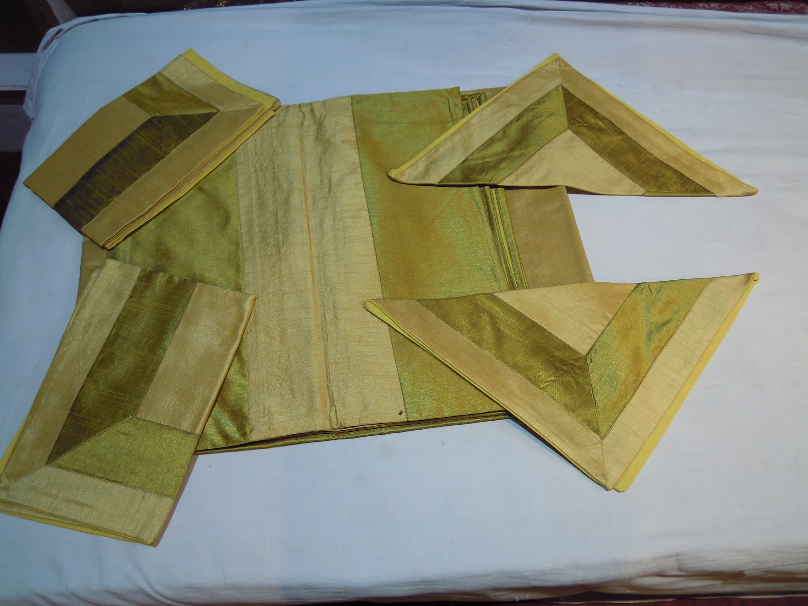 JAIPUR SKIRTS: silk bed cover