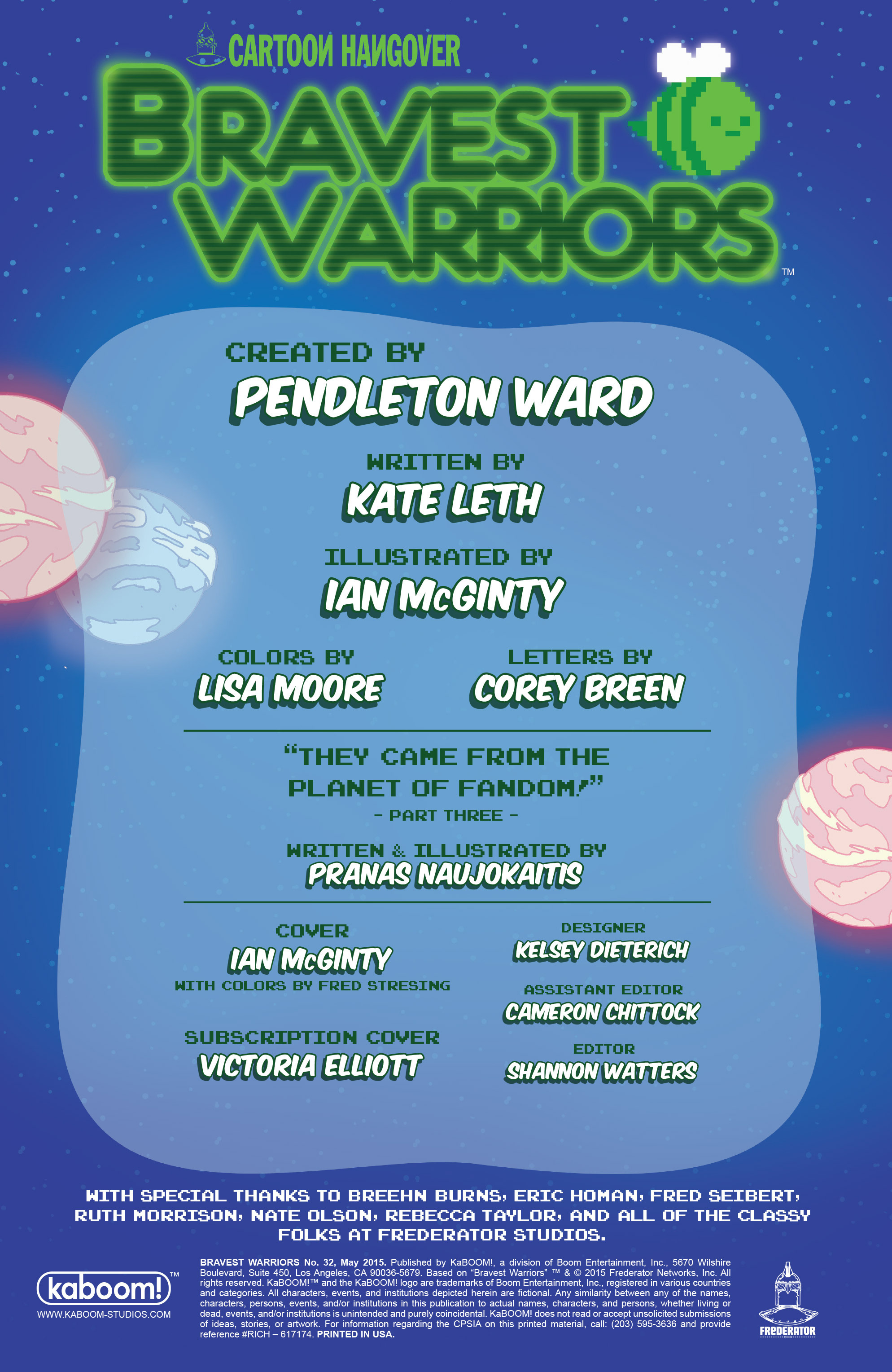 Read online Bravest Warriors comic -  Issue #32 - 2