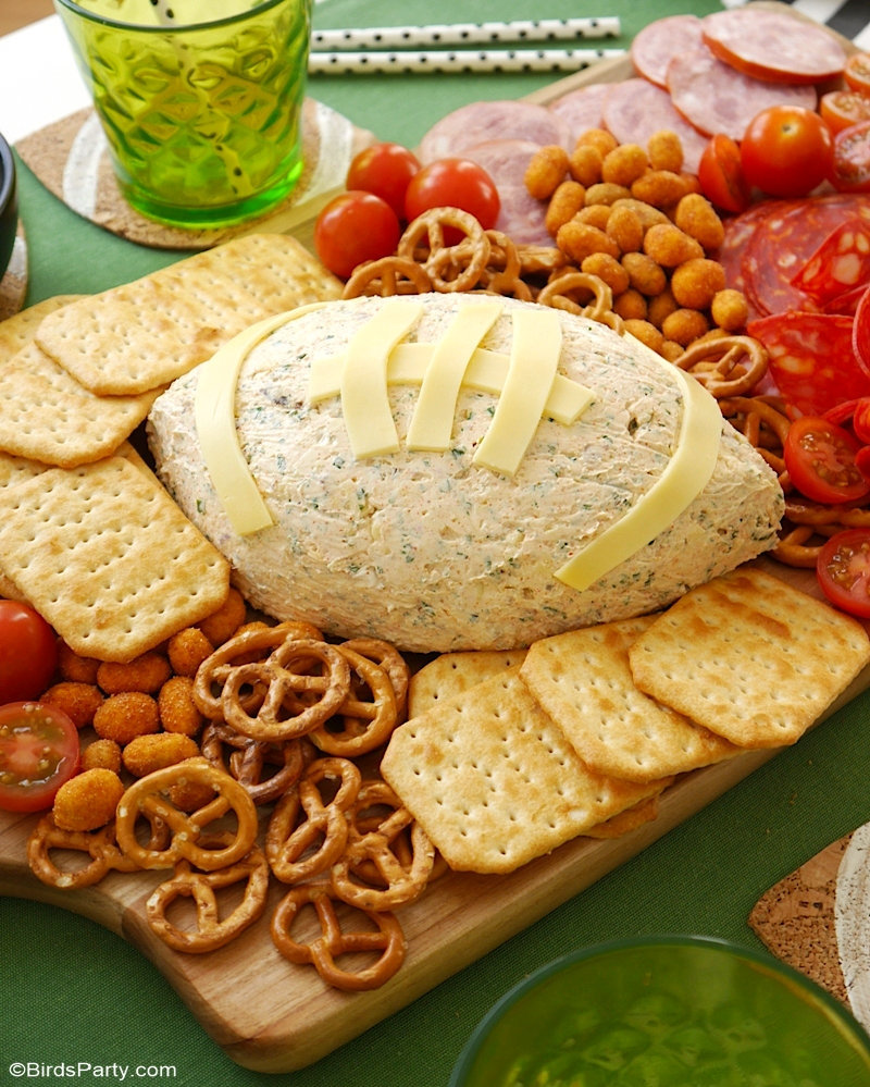 Spicy Football Cheese Dip Recipe Party Ideas Party Printables Blog