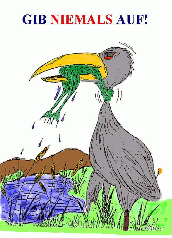 Jesus kennen und Ihn bekannt machen Gib NIEMALS auf!