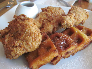 chicken and waffles, Ohio City restaurants, southern cuisine