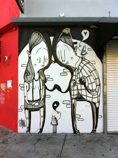 Several New Street Pieces By Alex Senna For Art Basel 2013 in Miami, USA. 1