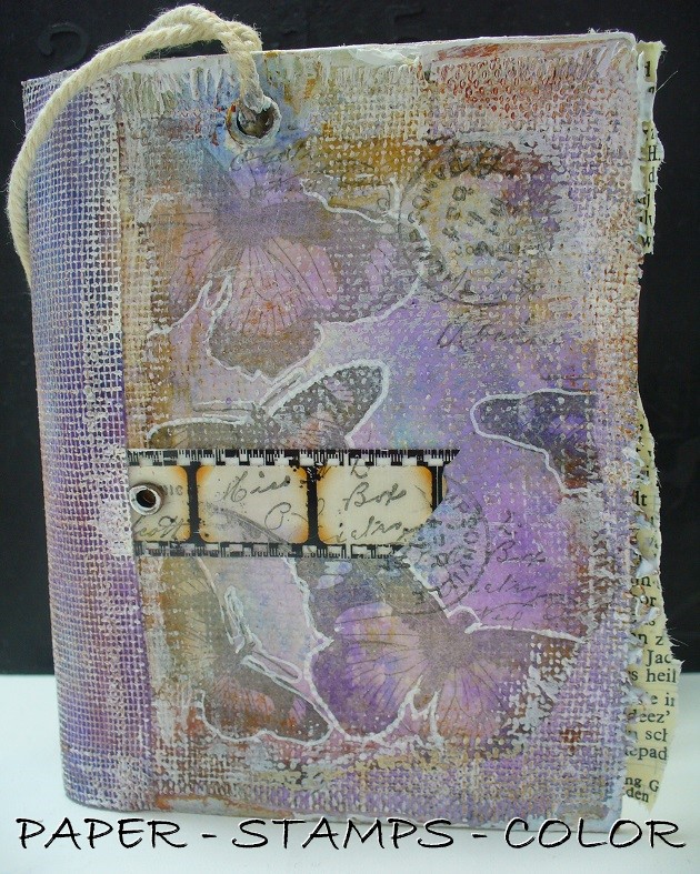 Magenta Tutorial on how to make a vintage booklet..