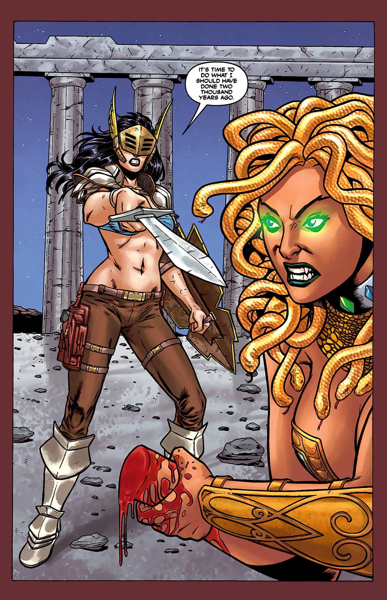 Read online War Goddess comic -  Issue #7 - 15