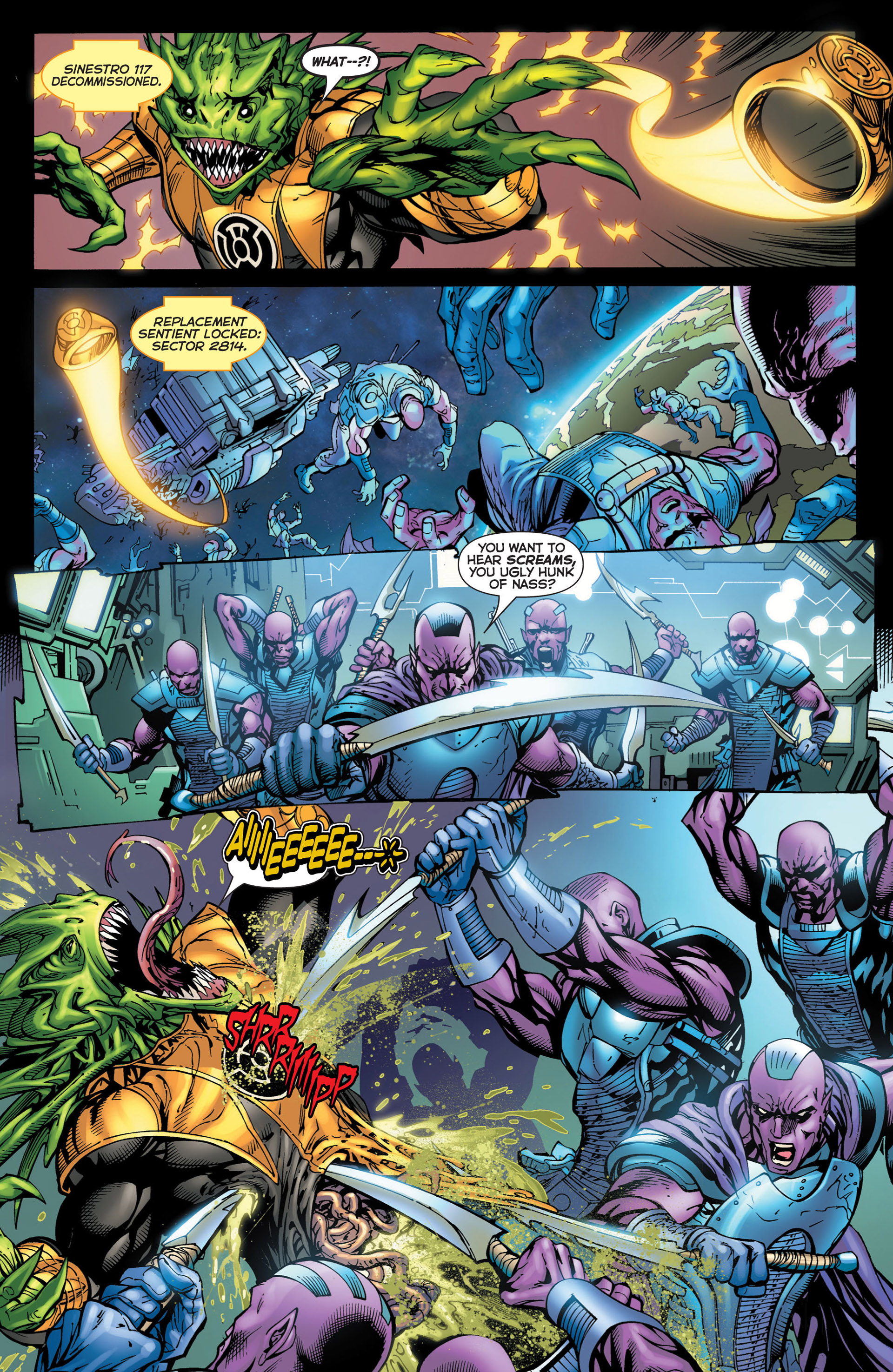 Read online Green Lantern: New Guardians comic -  Issue #1 - 11