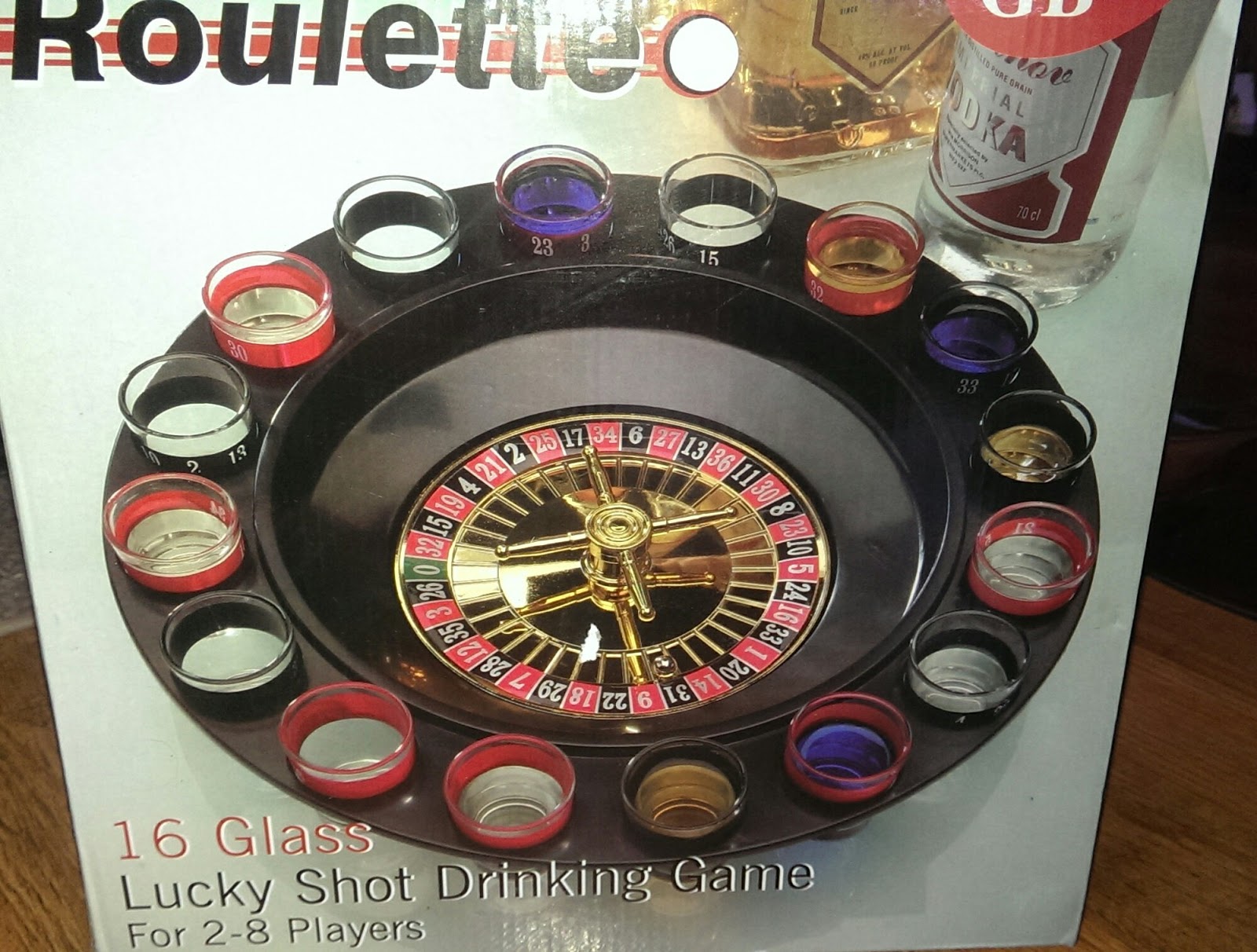 Not Just Another Southern Gal 16 Glass Roulette Drinking Game by Bo Toys