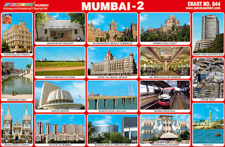 Chart contains famous place in Mumbai City