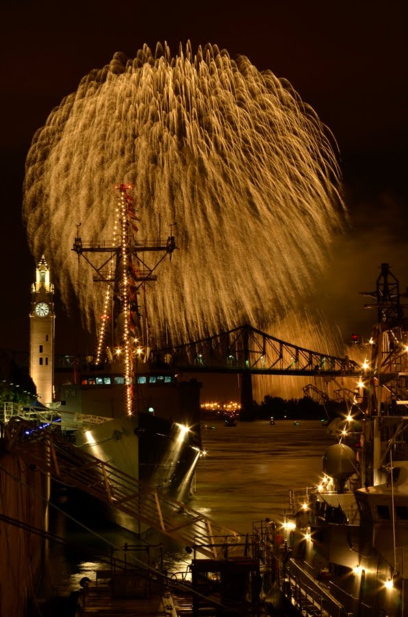Eye Love Montreal USS De Wert Montreal International Fireworks
