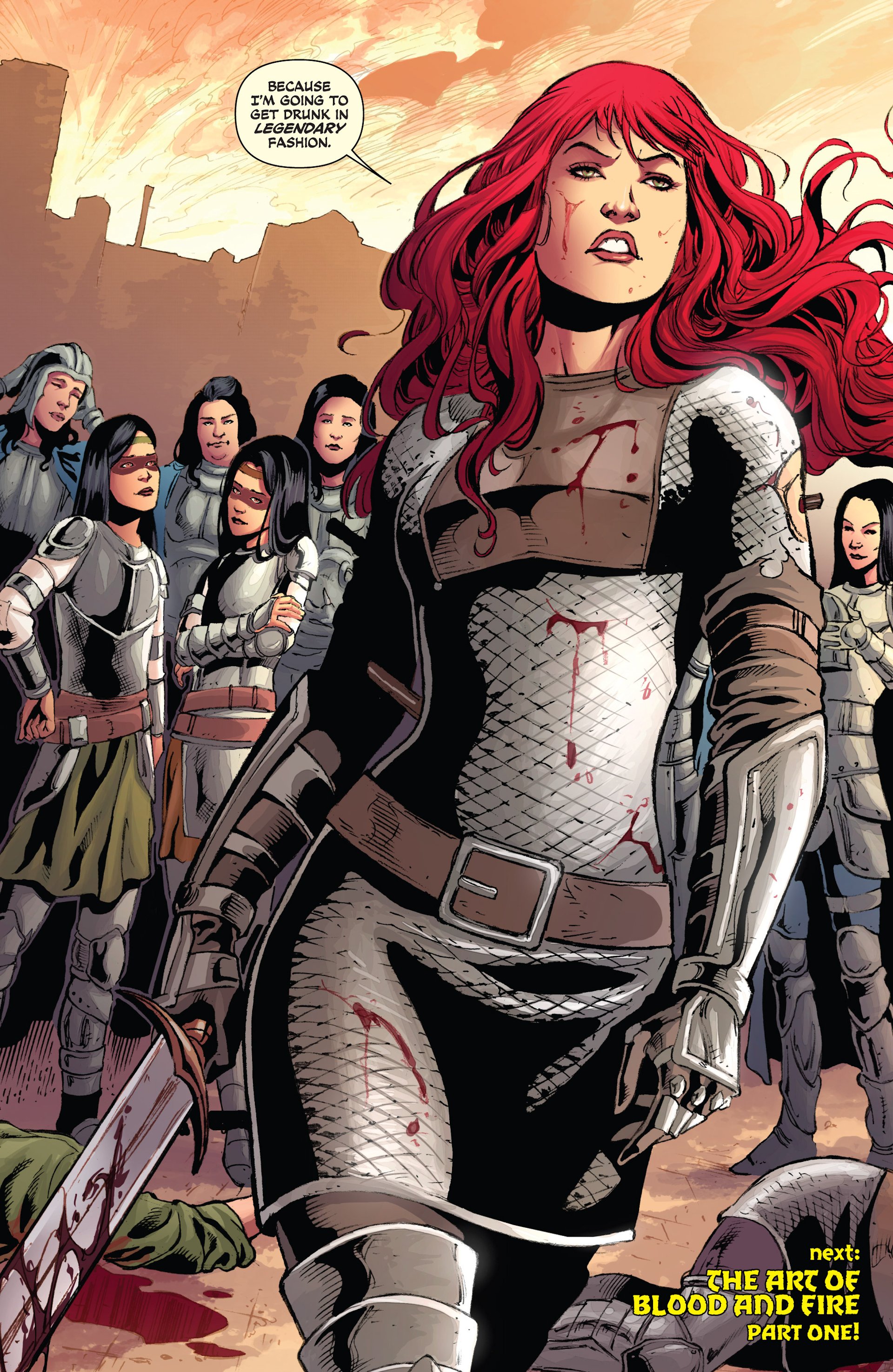 Read online Red Sonja (2013) comic -  Issue #6 - 24