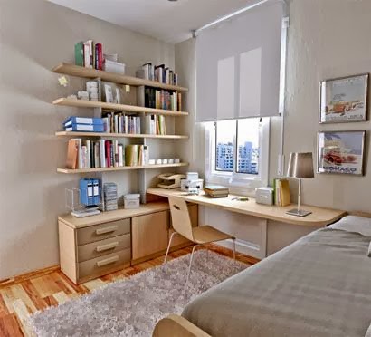 desain ruang tidur kecil minimalis