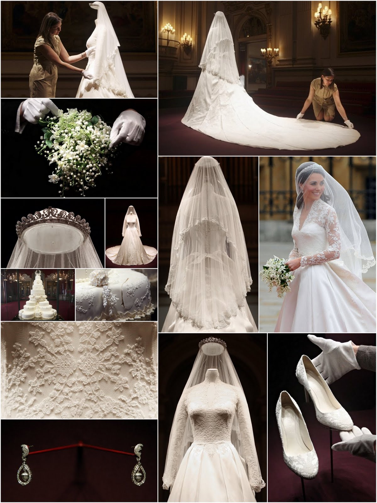 Kate Middleton Wedding Dress Goes On Display At Buckingham Palace | My ...