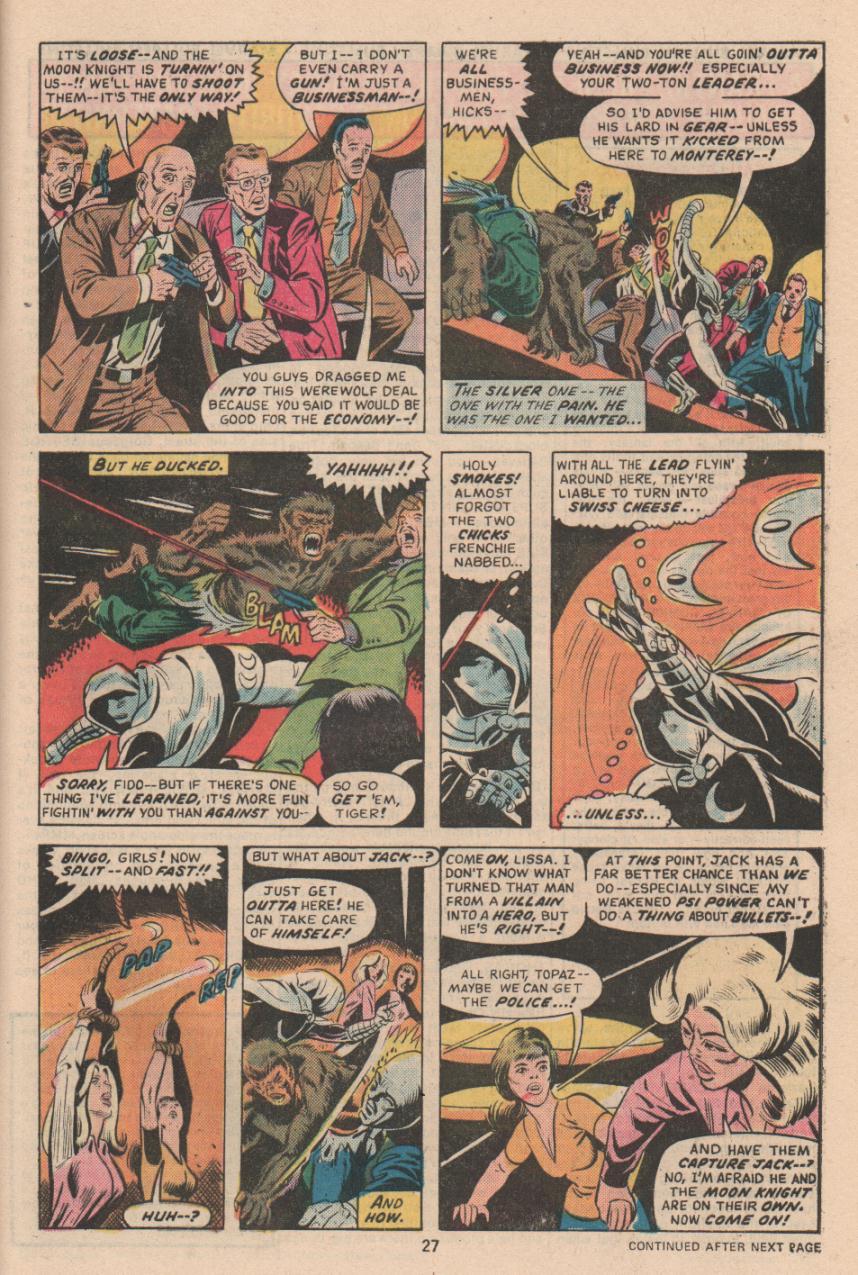 Read online Werewolf by Night (1972) comic -  Issue #33 - 18