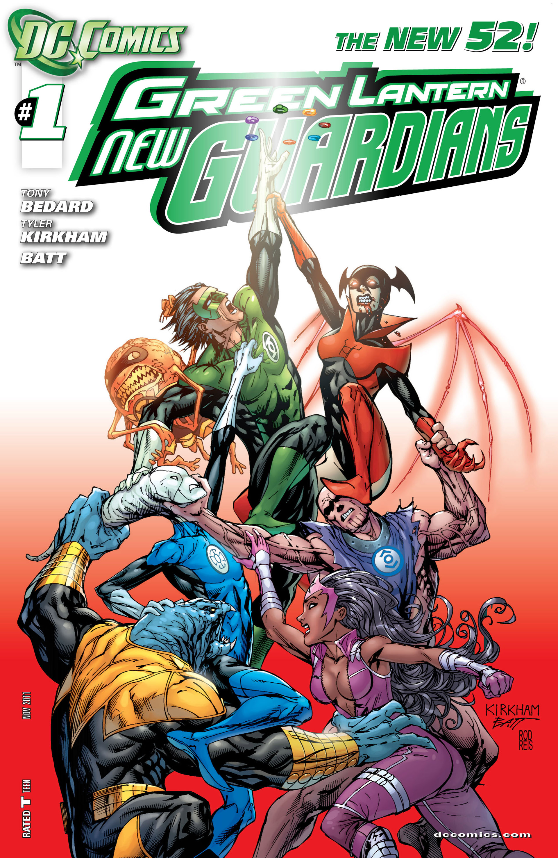 Read online Green Lantern: New Guardians comic -  Issue #1 - 2