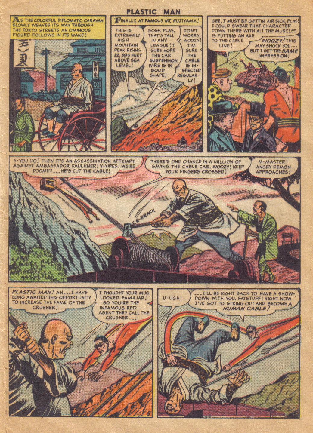 Read online Plastic Man (1943) comic -  Issue #50 - 7