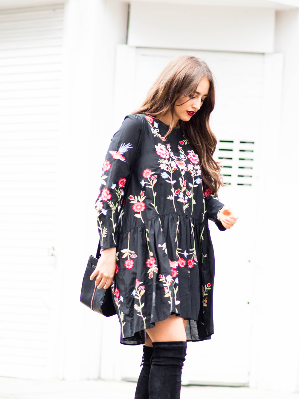 dressing girly